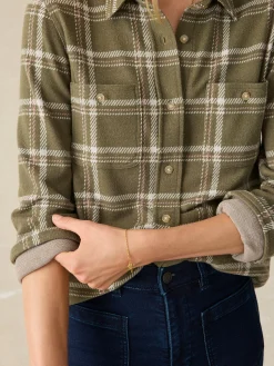Women Faherty Brand Shirts & Tops*Legend™ Sweater Shirt -