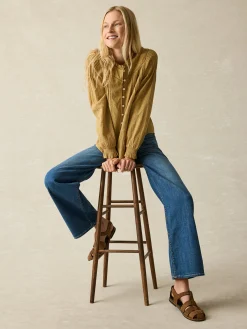 Women Faherty Brand Shirts & Tops*Lily Top -