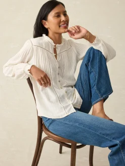 Women Faherty Brand Shirts & Tops*Lily Top -