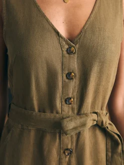 Women Faherty Brand Dresses|Overalls & Jumpsuits*Linen Alina Jumpsuit -