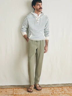 Faherty Brand Pants*Linen Drawstring Pant -