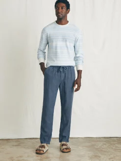 Faherty Brand Pants*Linen Drawstring Pant -