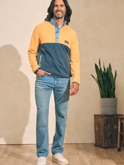 Faherty Brand Jackets & Vests|Hoodies & Sweatshirts*Low Pile Fleece Popover -