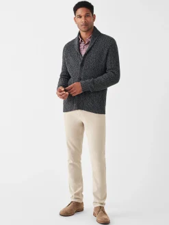 Faherty Brand Sweaters*Marled Cotton Cardigan -