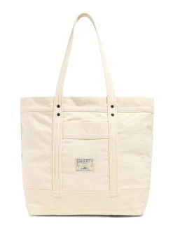 Women Faherty Brand Bags|Bags*Medium Sunwashed Canvas Tote -