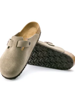 Faherty Brand Shoes*Men's Birkenstock Boston Clog Soft Footbed -