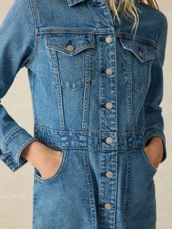 Women Faherty Brand Dresses*Michelle Denim Dress -
