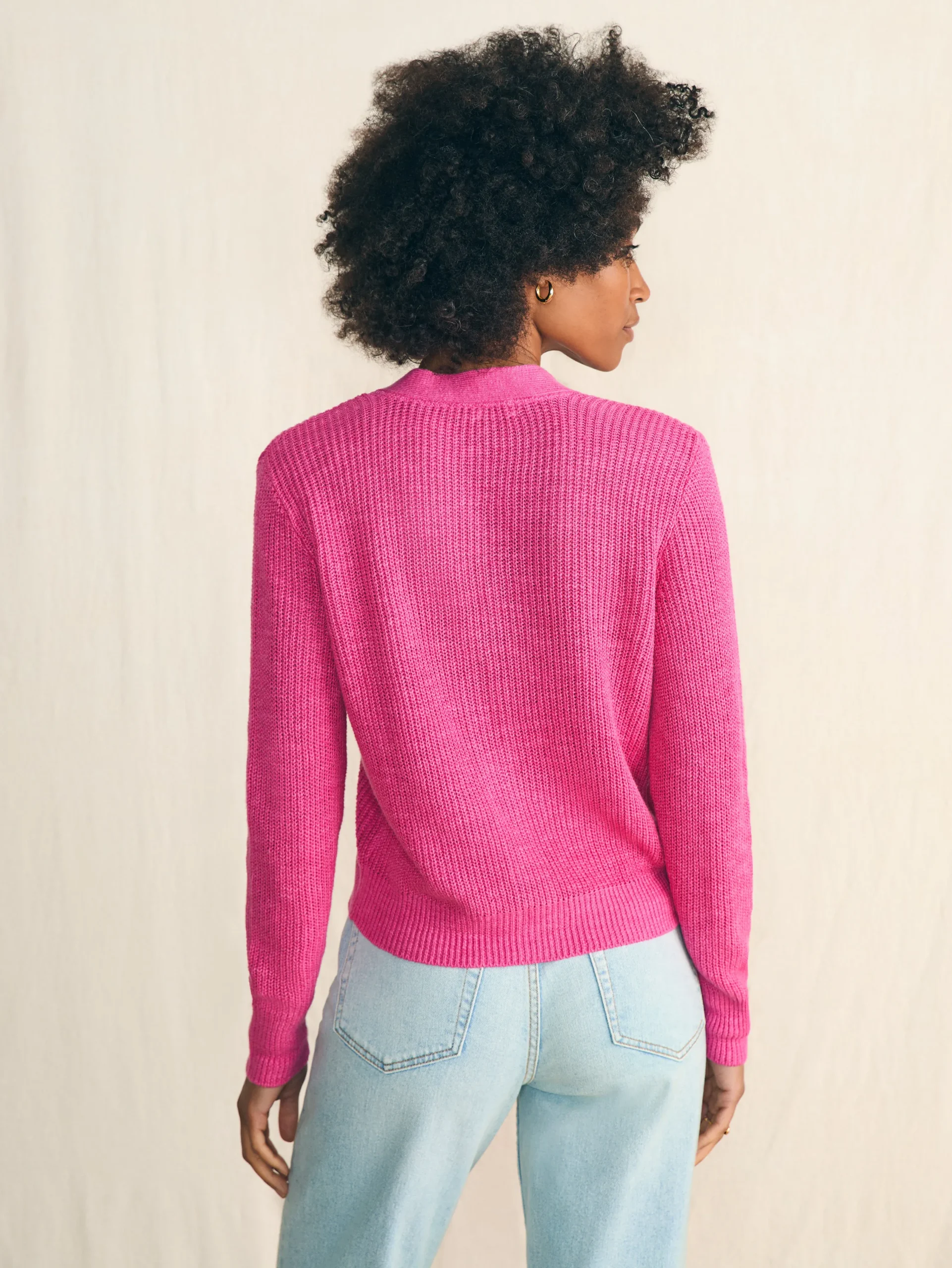 Women Faherty Brand Sweaters*Miramar Linen Cardigan -