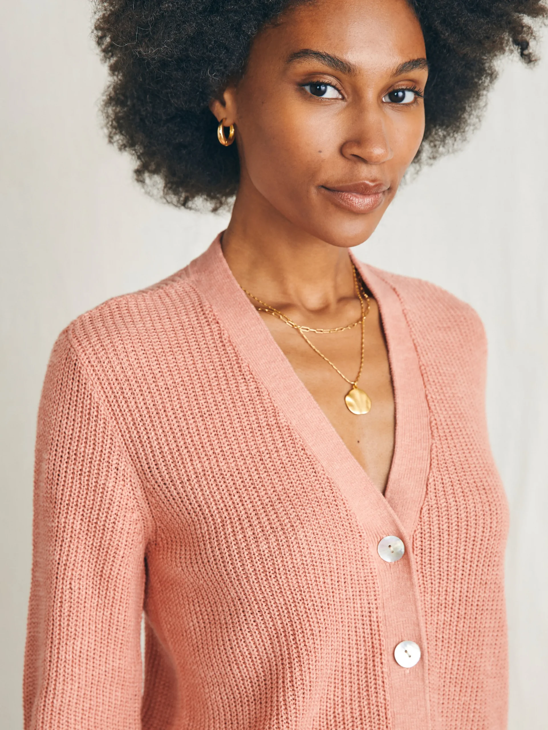 Women Faherty Brand Sweaters*Miramar Linen Cardigan -