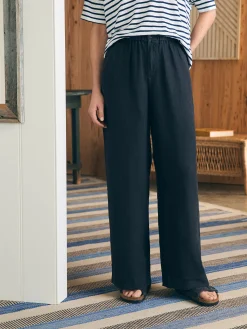 Women Faherty Brand Pants*Monterey Linen Pant -