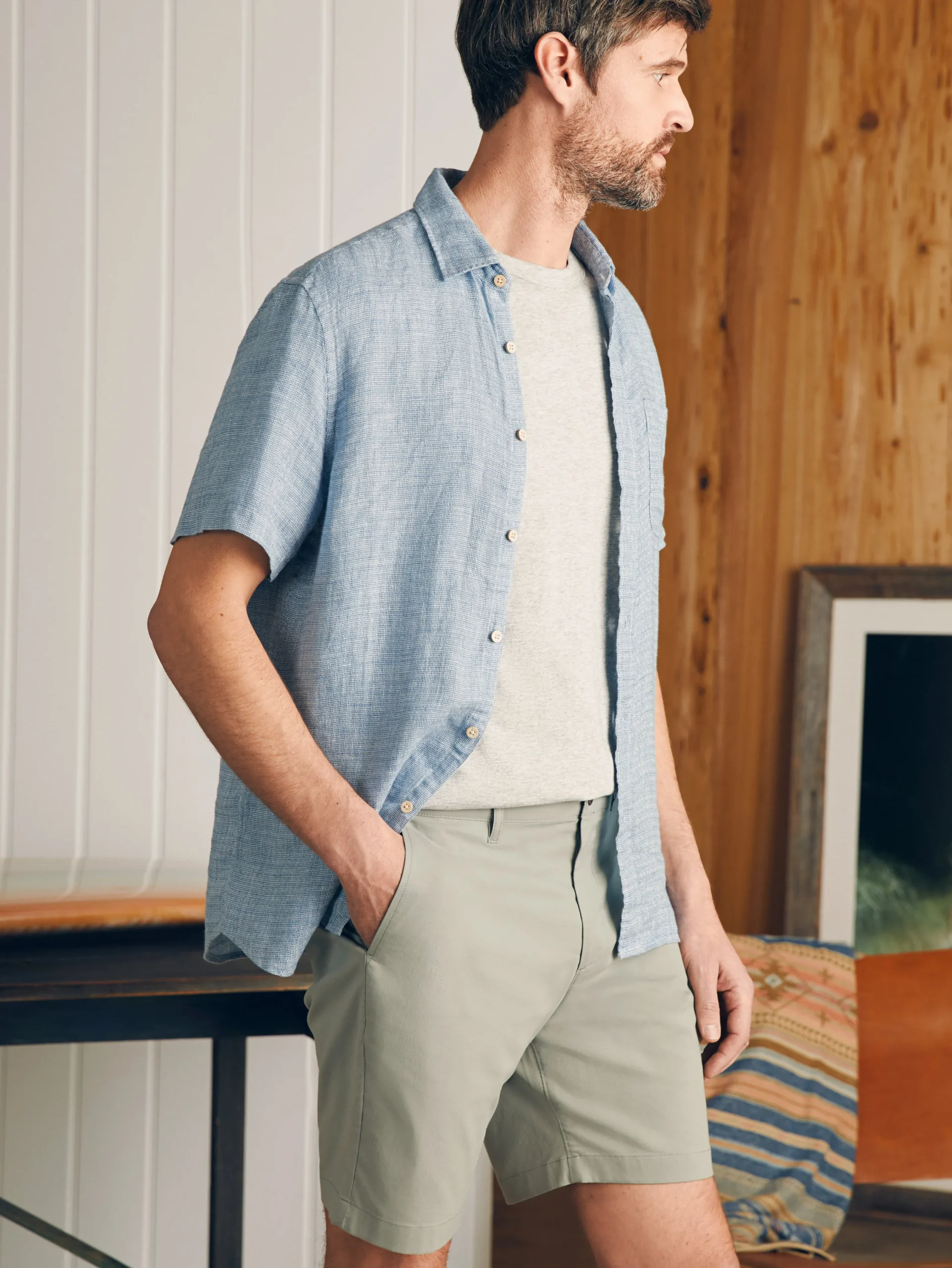 Faherty Brand Shorts*Movement™ Chino Short (8" Inseam) -