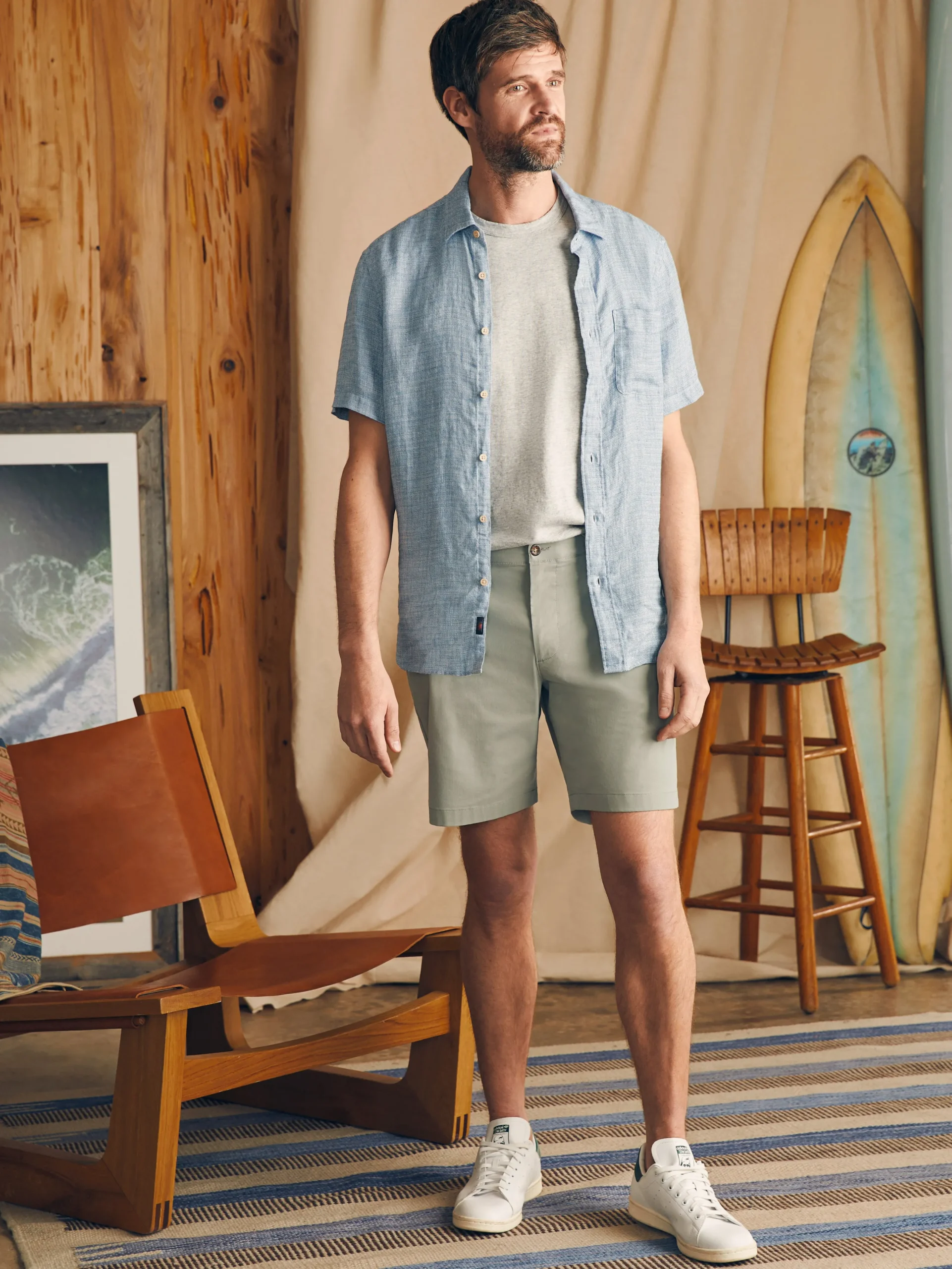 Faherty Brand Shorts*Movement™ Chino Short (8" Inseam) -