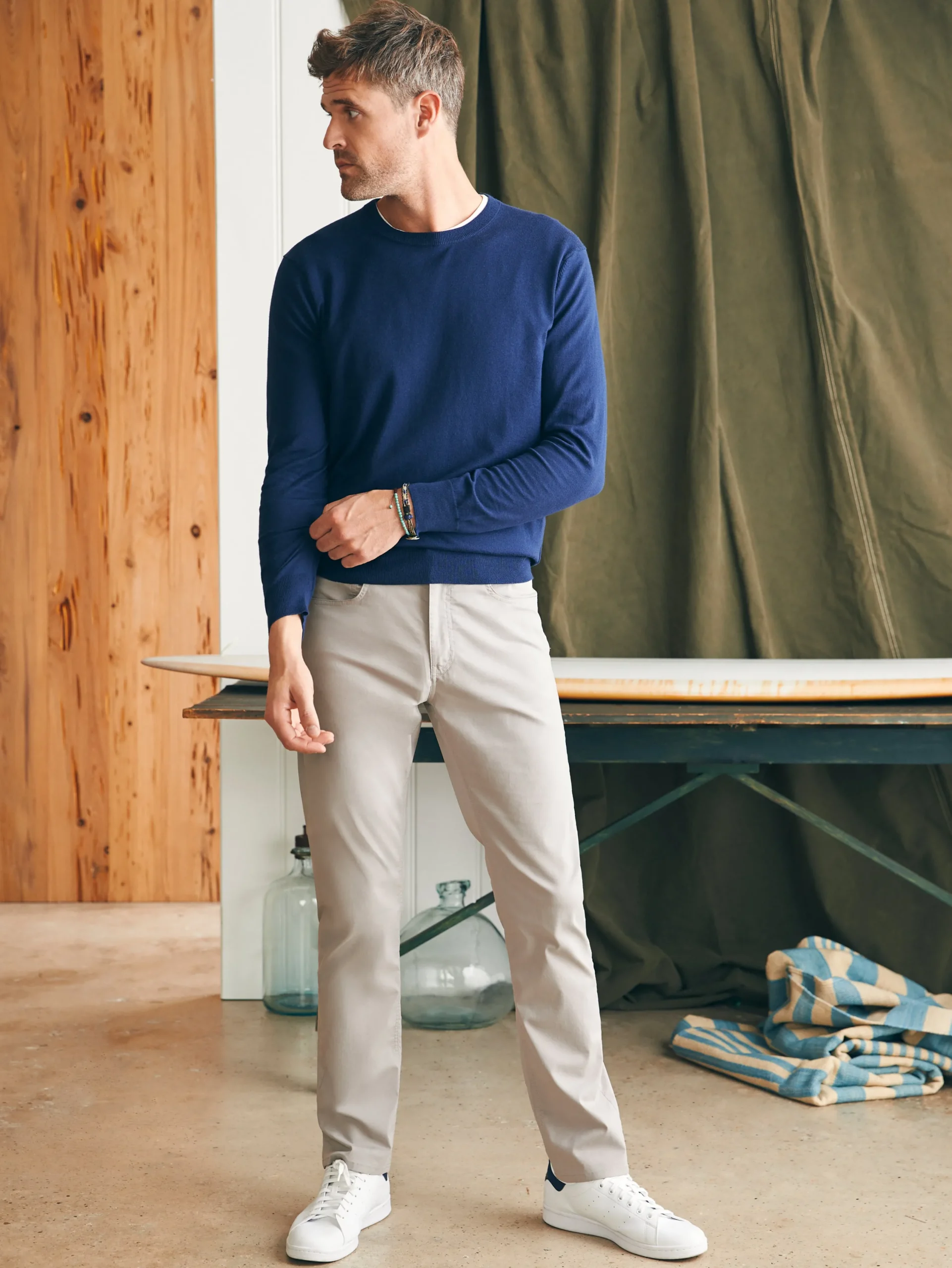Faherty Brand Sweaters*Movement™ Crewneck Sweater -
