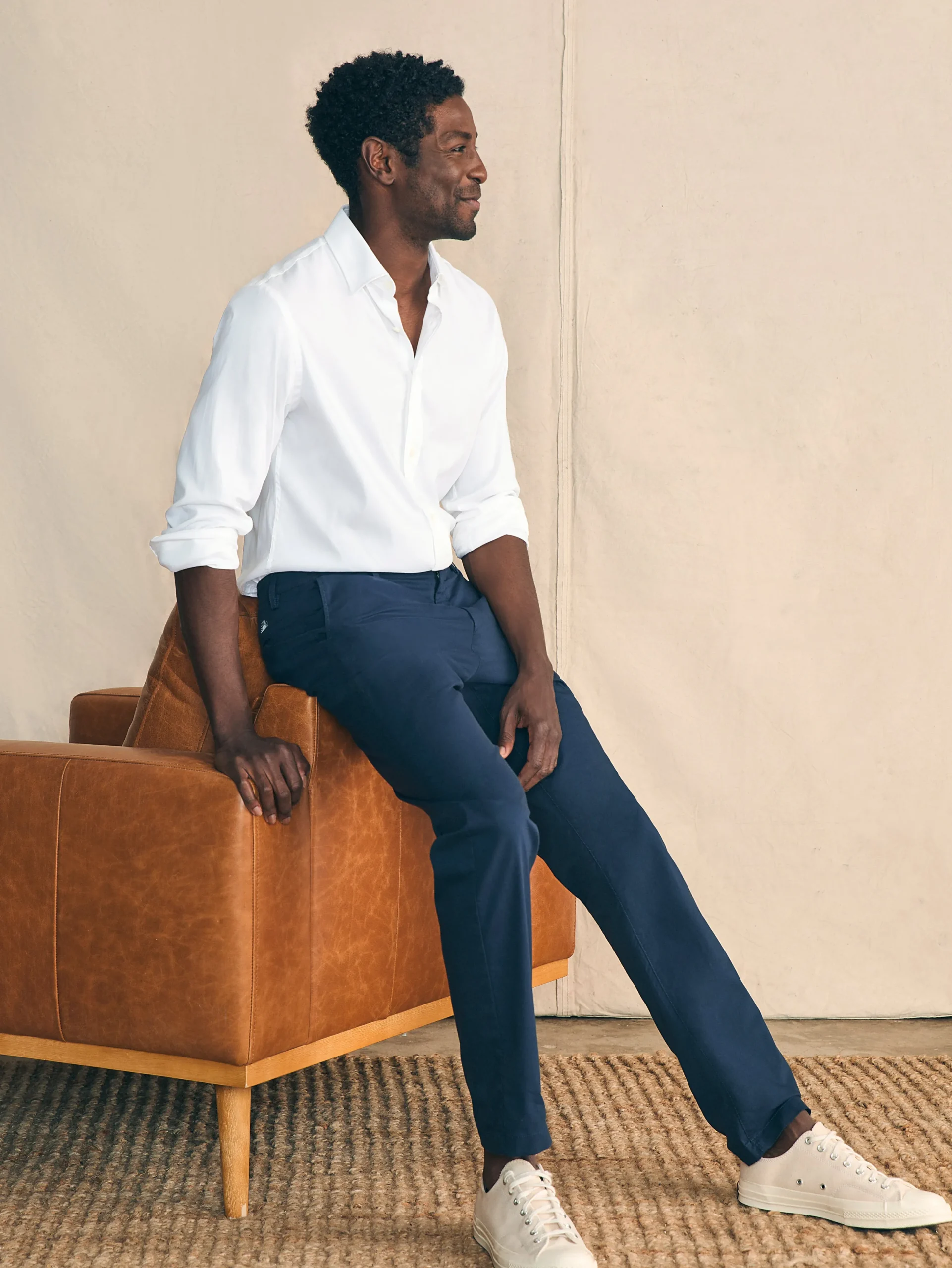 Faherty Brand Shirts*Movement™ Dress Shirt (Tall) -