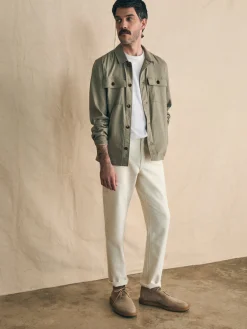 Faherty Brand Jackets & Vests*Movement™ Flex Linen Shirt Jacket -