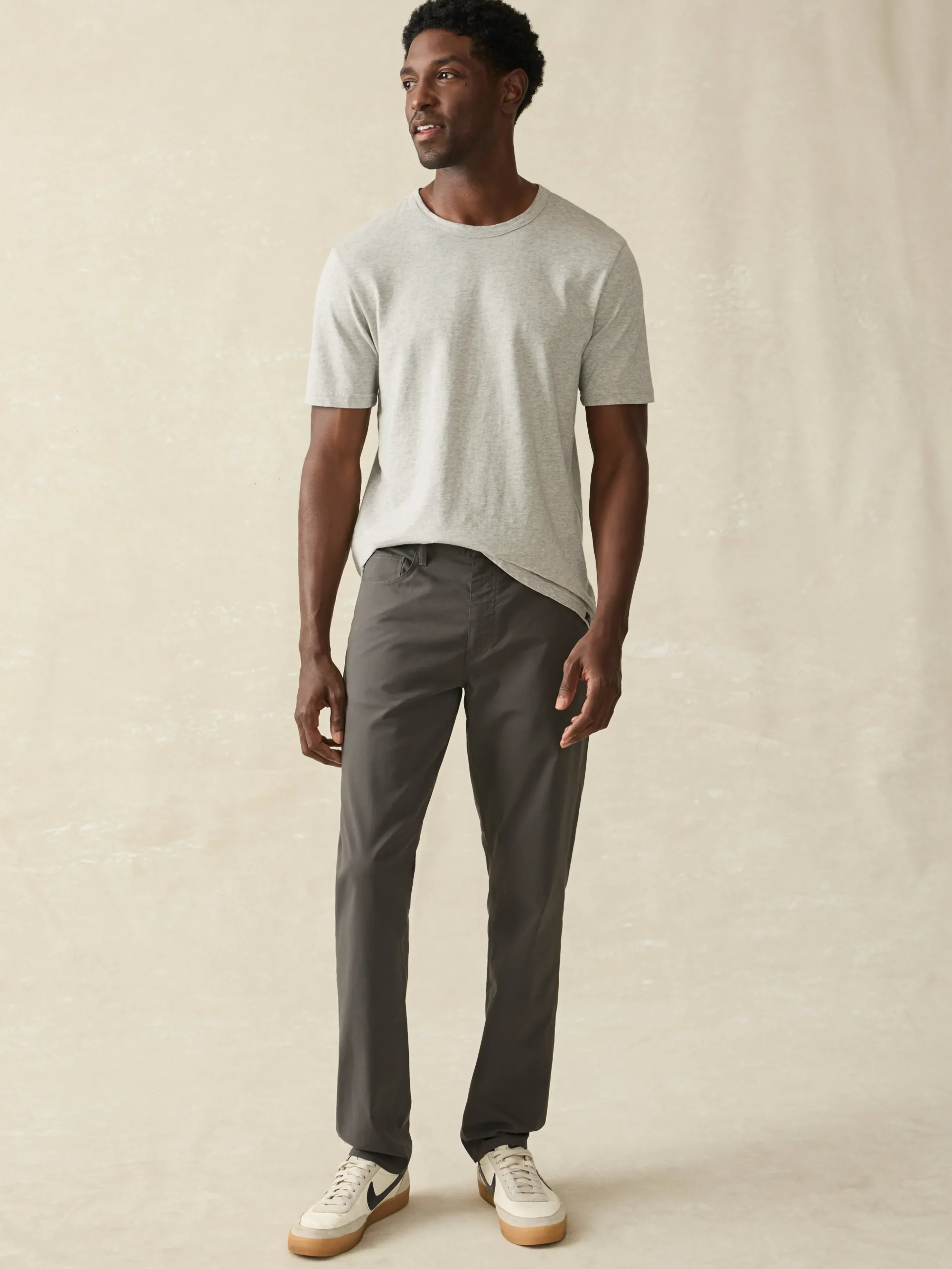 Faherty Brand Pants*Movement™ 5-Pocket Pant Athletic Fit -