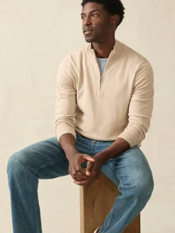 Faherty Brand Sweaters*Movement™ Quarter Zip Sweater -
