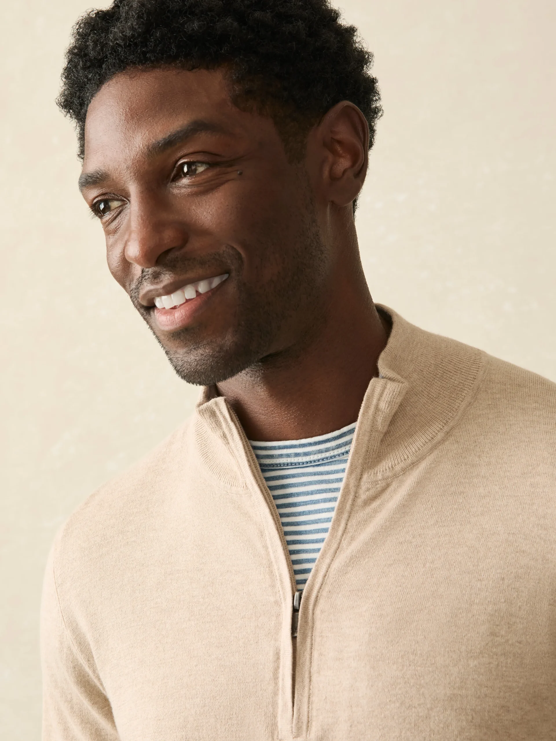 Faherty Brand Sweaters*Movement™ Quarter Zip Sweater -