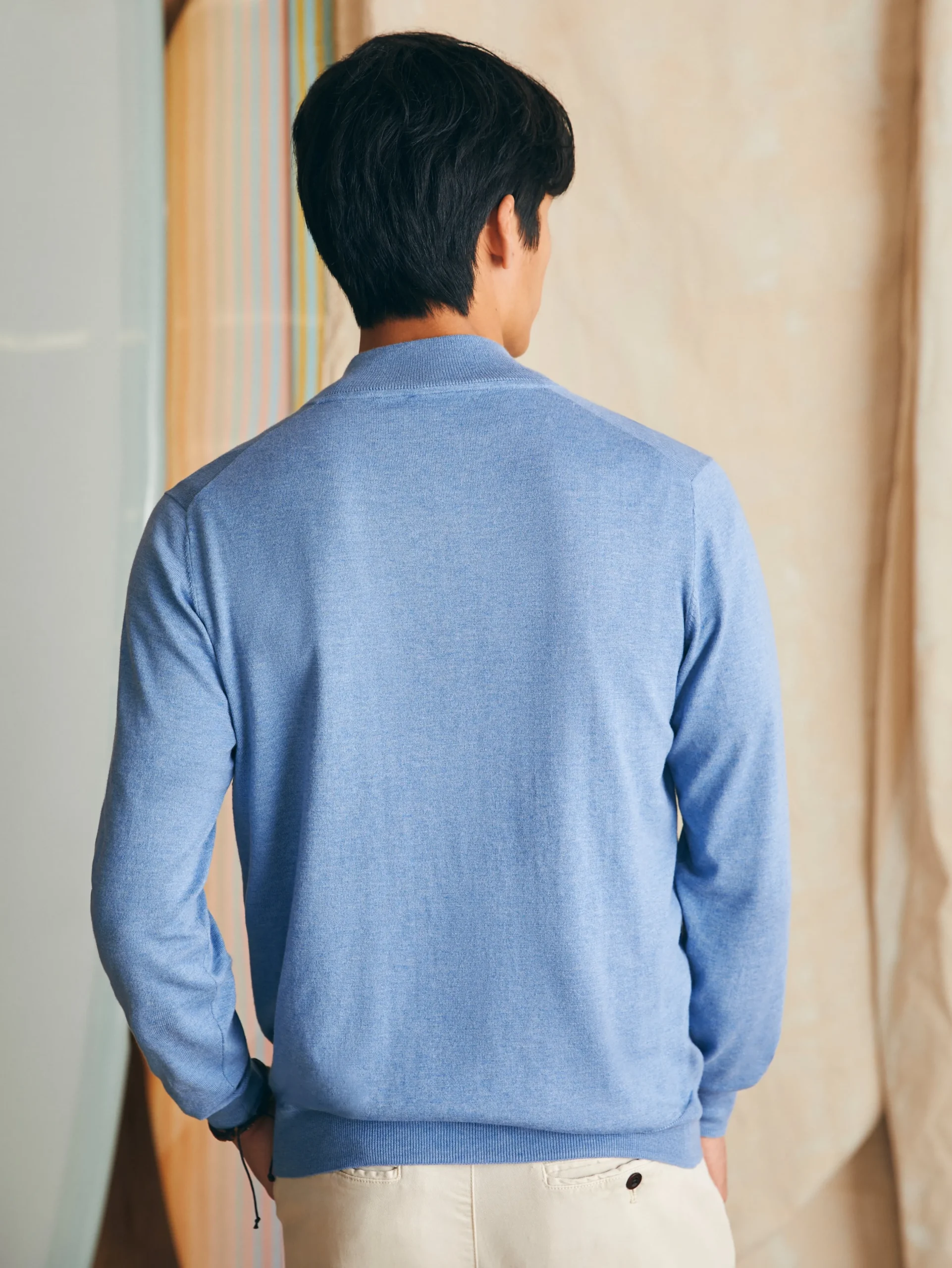 Faherty Brand Sweaters*Movement™ Quarter Zip Sweater (Tall) -