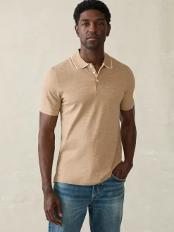 Faherty Brand Polo Shirts|T-Shirts & Henleys*Movement™ Short-Sleeve Pique Polo Shirt -