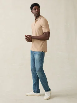 Faherty Brand Polo Shirts|T-Shirts & Henleys*Movement™ Short-Sleeve Pique Polo Shirt -