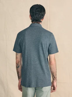 Faherty Brand Polo Shirts*Movement™ Short-Sleeve Pique Polo Shirt -