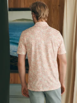 Faherty Brand Polo Shirts*Movement™ Short-Sleeve Pique Polo Shirt -