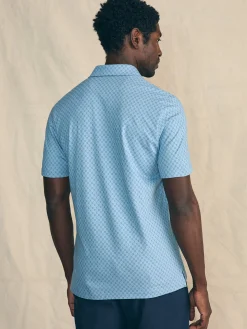 Faherty Brand Polo Shirts*Movement™ Short-Sleeve Pique Polo Shirt -