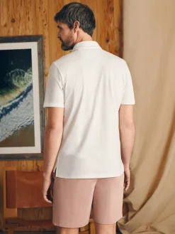 Faherty Brand Polo Shirts*Movement™ Short-Sleeve Pique Polo Shirt (Tall) -