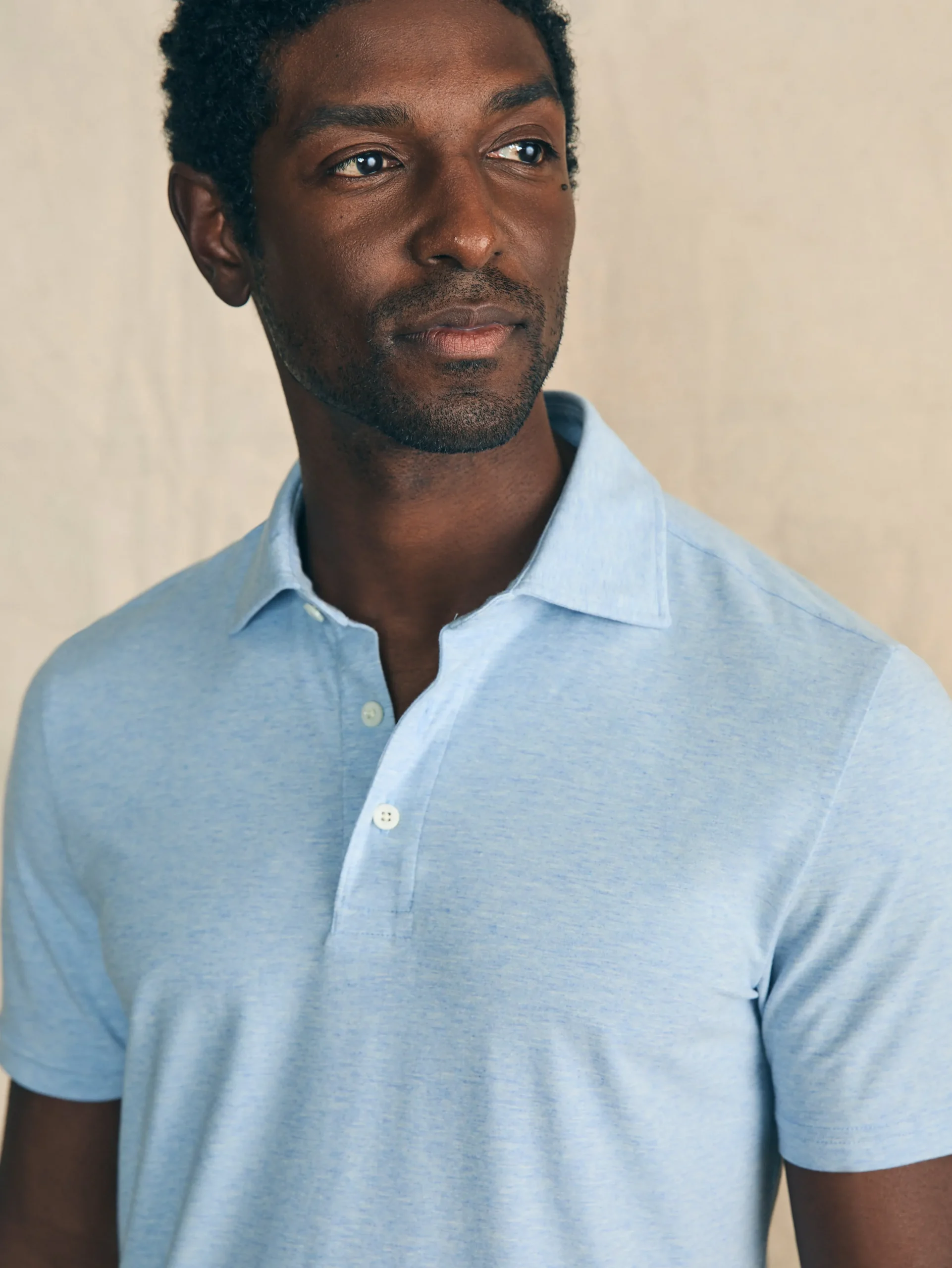 Faherty Brand Polo Shirts*Movement™ Short-Sleeve Polo Shirt -