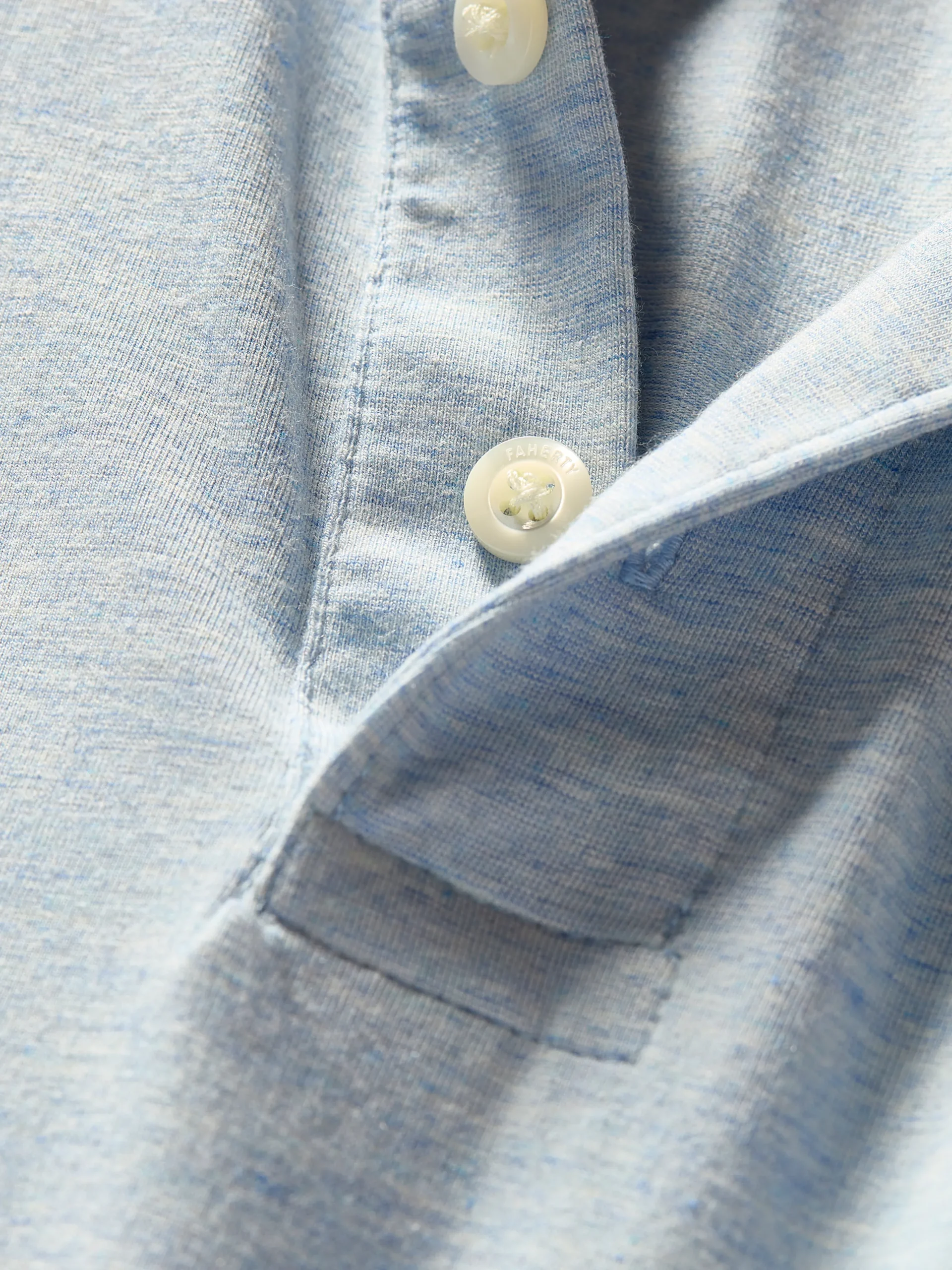 Faherty Brand Polo Shirts*Movement™ Short-Sleeve Polo Shirt -