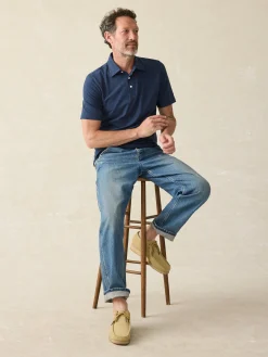Faherty Brand Polo Shirts*Movement™ Short-Sleeve Polo Shirt -