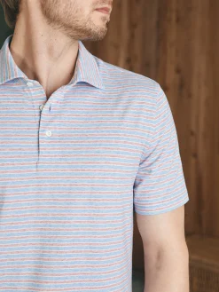 Faherty Brand Polo Shirts*Movement™ Short-Sleeve Polo Shirt -