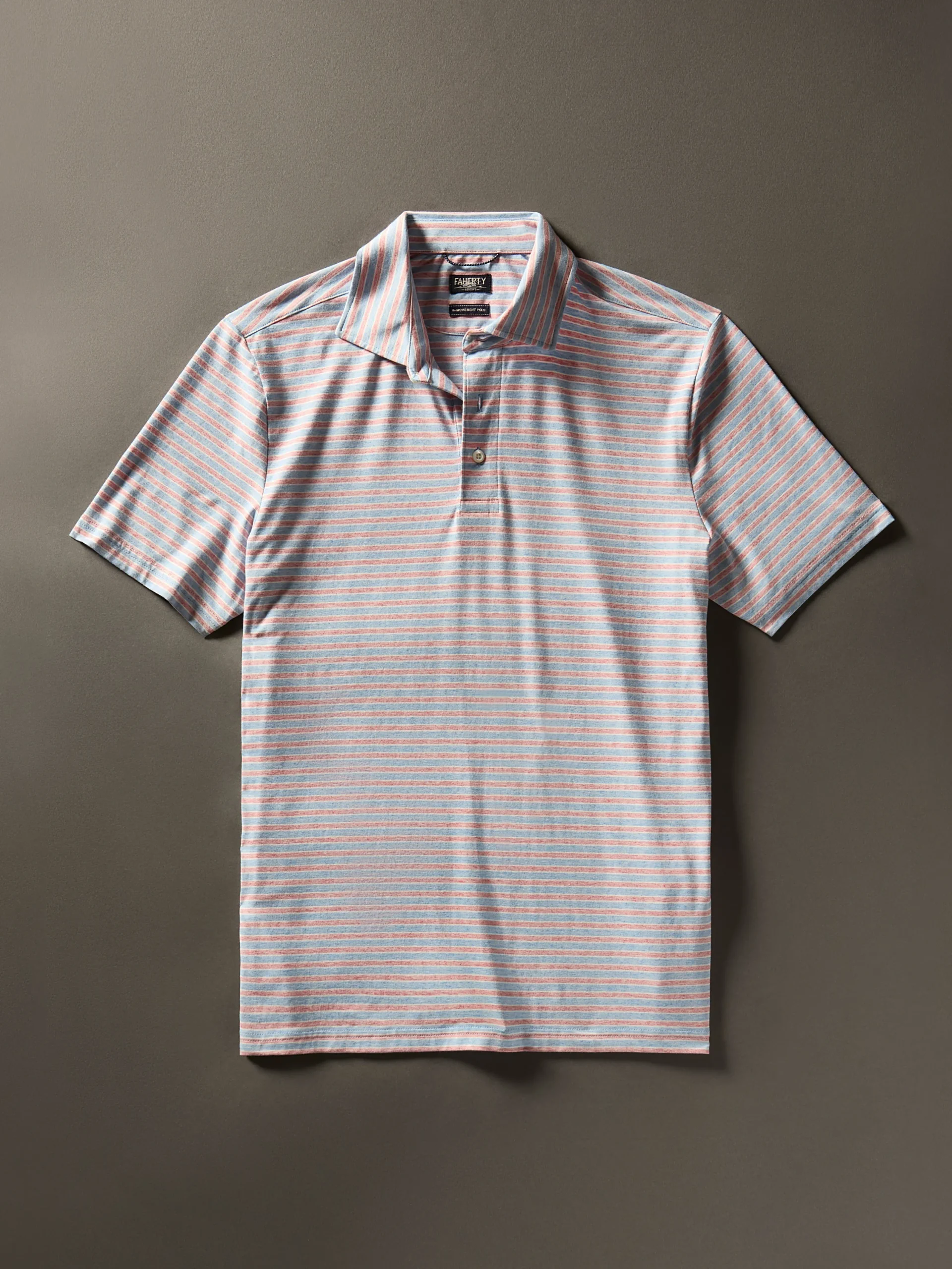 Faherty Brand Polo Shirts*Movement™ Short-Sleeve Polo Shirt -
