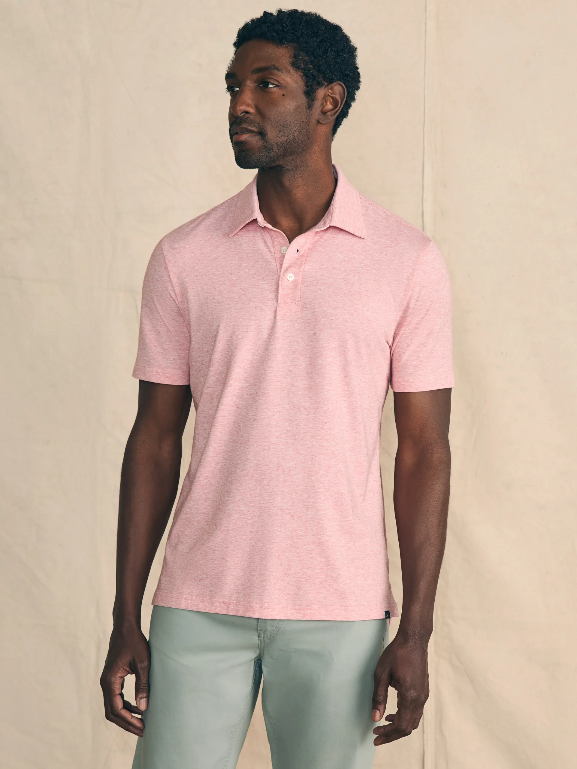 Faherty Brand Polo Shirts*Movement™ Short-Sleeve Polo Shirt -