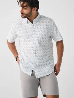 Faherty Brand Shirts*Movement™ Short-Sleeve Shirt -