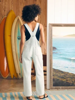 Women Faherty Brand Dresses|Overalls & Jumpsuits*Organic Cotton Denim Riveter Overalls -