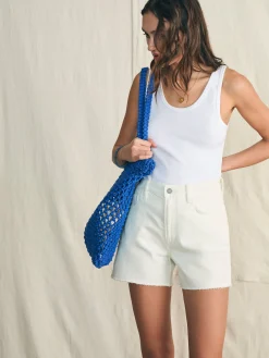 Women Faherty Brand Shorts & Skirts*Organic Cotton Denim Short -