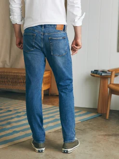 Faherty Brand Pants*Organic Cotton Slim Straight Denim (32