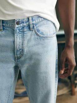 Faherty Brand Pants*Organic Cotton Slim Straight Denim (32