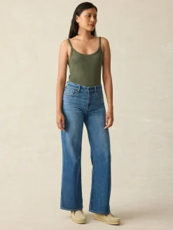 Women Faherty Brand T-Shirts*Pacific Pointelle Tank -
