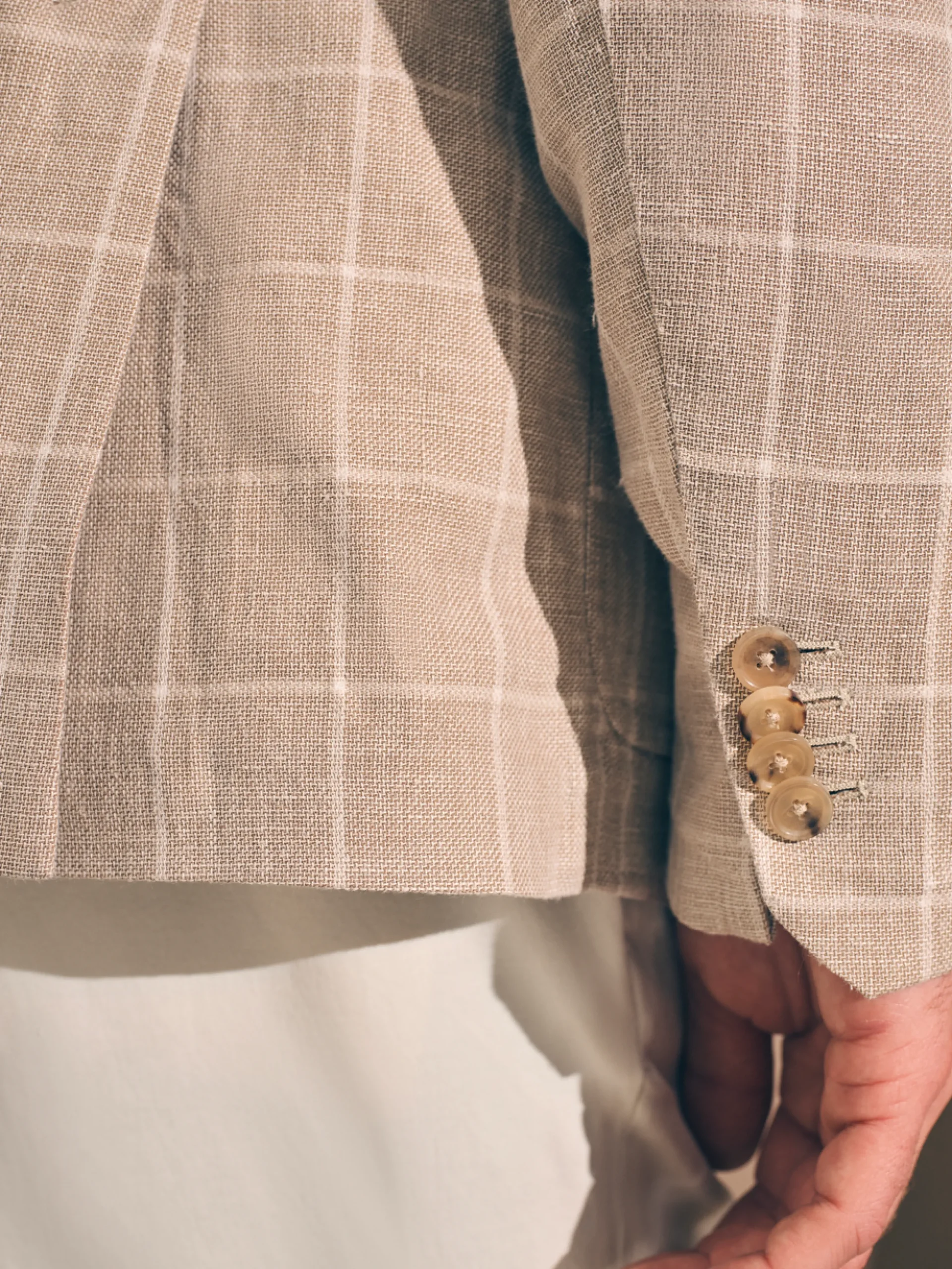 Faherty Brand Blazers*Reserve Linen Yarn Dyed Blazer -