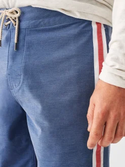 Faherty Brand Swim*Retro Surf Stripe Boardshort (7" Inseam) -