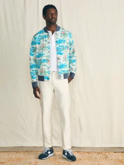 Faherty Brand Jackets & Vests*Reversible Surf Shop Jacket -