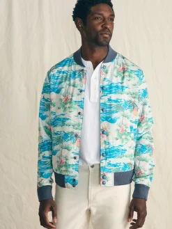 Faherty Brand Jackets & Vests*Reversible Surf Shop Jacket -