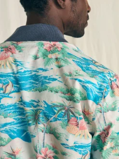 Faherty Brand Jackets & Vests*Reversible Surf Shop Jacket -
