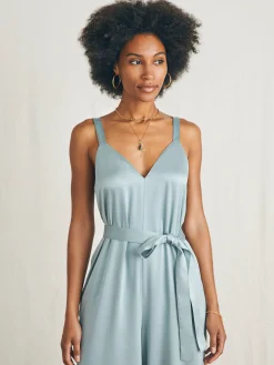 Women Faherty Brand Dresses|Overalls & Jumpsuits*Sandwashed Silk Jumpsuit -