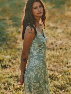 Women Faherty Brand Dresses*Sandwashed Silk Slip Dress -