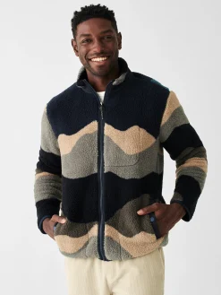 Faherty Brand Jackets & Vests*Scenic High Pile Fleece Jacket -