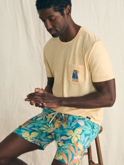 Faherty Brand Swim*Shorelite Active Swim Short (7" Inseam) -